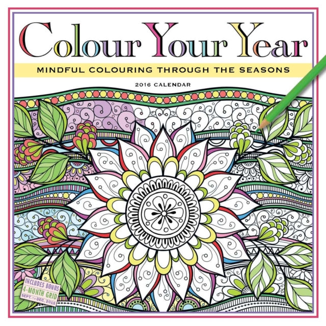Colour Your Year Wall Calendar 2016-9780761188926