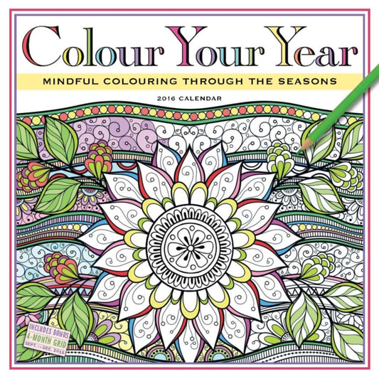 Colour Your Year Wall Calendar 2016-9780761188926