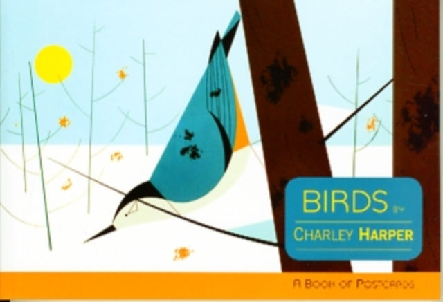 Birds by Charley Harper Book of Postcards-9780764953729
