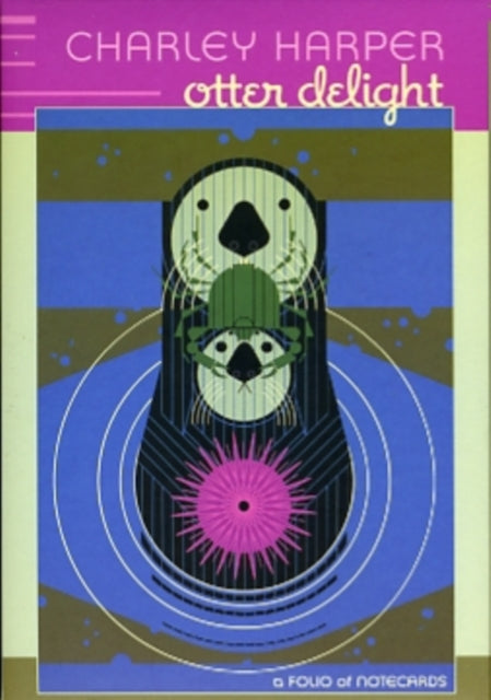 Charley Harper Otter Delight a Folio of Notecards-9780764953743