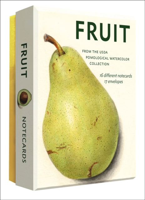 Fruit Detailed Notecard Set : Selections from the USDA Pomological Watercolor Collection-9780789254610