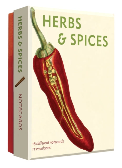Herbs and Spices Detailed Notecard Set : Detailed Notes-9780789254641