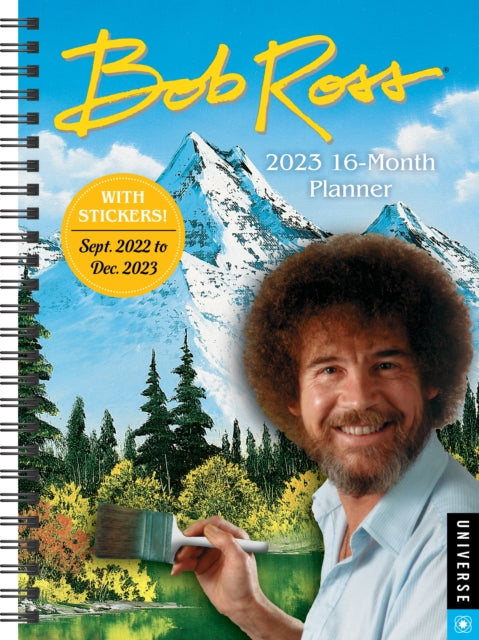 Bob Ross 2023 16-Month Planner-9780789342096
