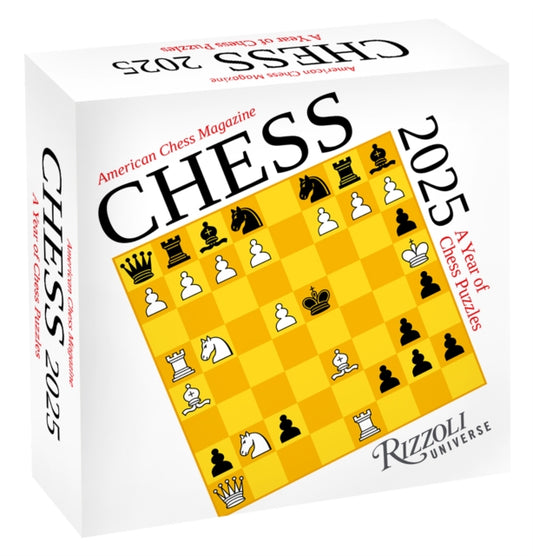 Chess 2025 Day-to-Day Calendar-9780789344526