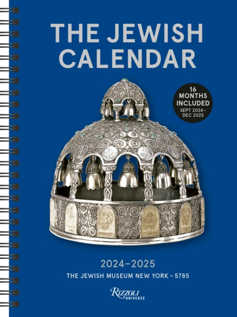 The Jewish Calendar 2024-2025 (5785) 16-Month Planner-9780789344632