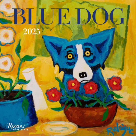Blue Dog 2025 Wall Calendar-9780789344700