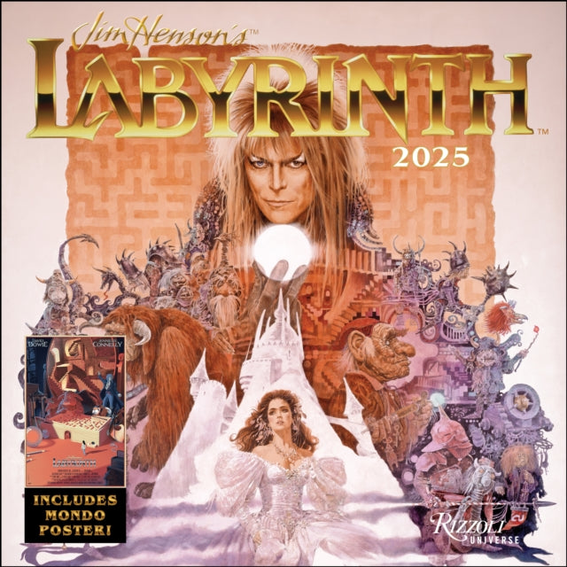 Jim Henson's Labyrinth 2025 Wall Calendar-9780789344830