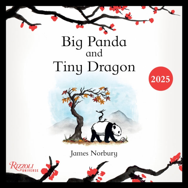 Big Panda and Tiny Dragon 2025 Wall Calendar-9780789345288