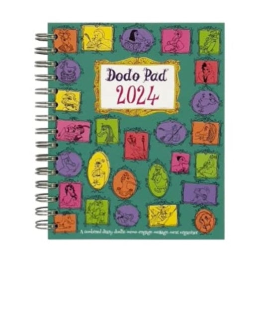 The Dodo Pad Mini / Pocket Diary 2024 - Week to View Calendar Year : A Portable Diary-Organiser-Planner Book with space for up to 5 people/appointments/activities. UK made, sustainable, plastic free-9780857703309