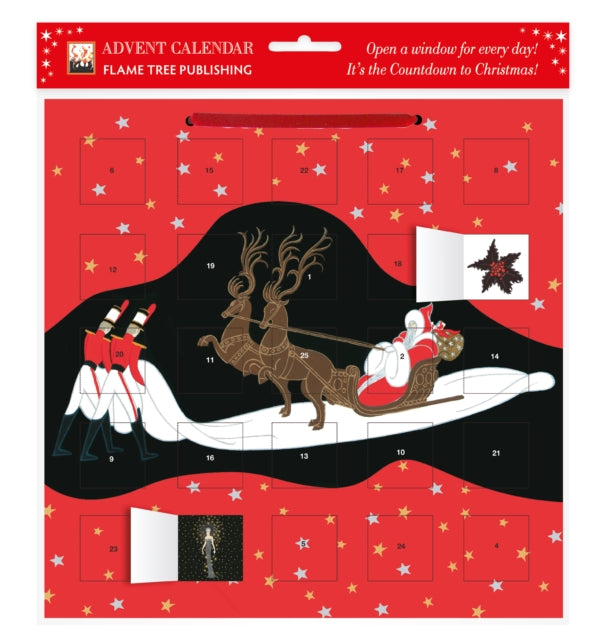 Entrance of Santa Claus advent calendar-9780857757838