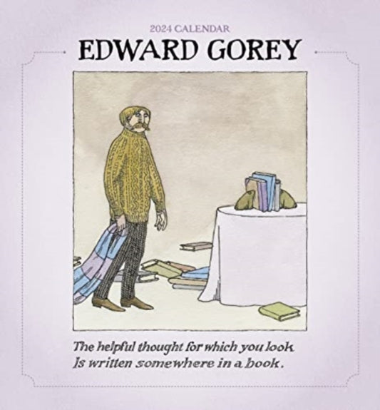 Edward Gorey 2024 Mini Wall Calendar-9781087506678