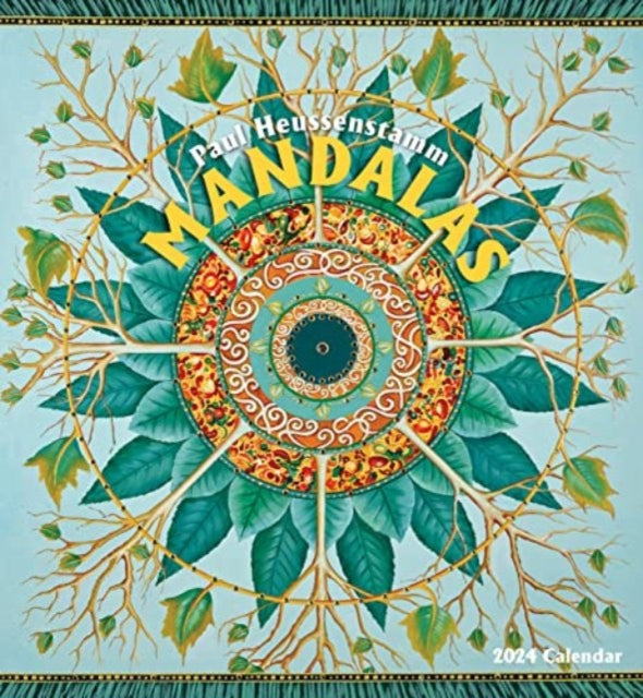Paul Heussenstamm: Mandalas 2024 Wall Calendar-9781087507026