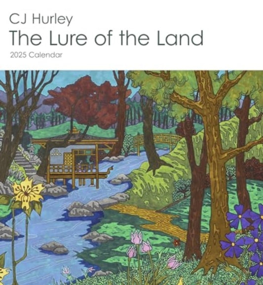 CJ Hurley: The Lure of the Land 2025 Wall Calendar-9781087508870