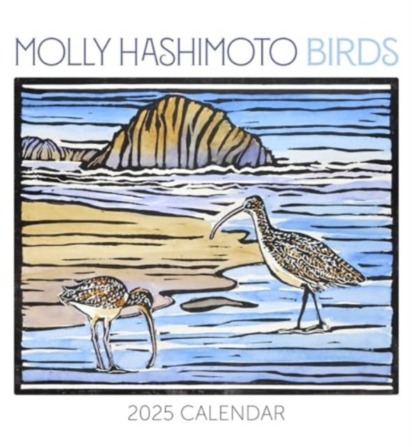 Molly Hashimoto: Birds 2025 Wall Calendar-9781087509051