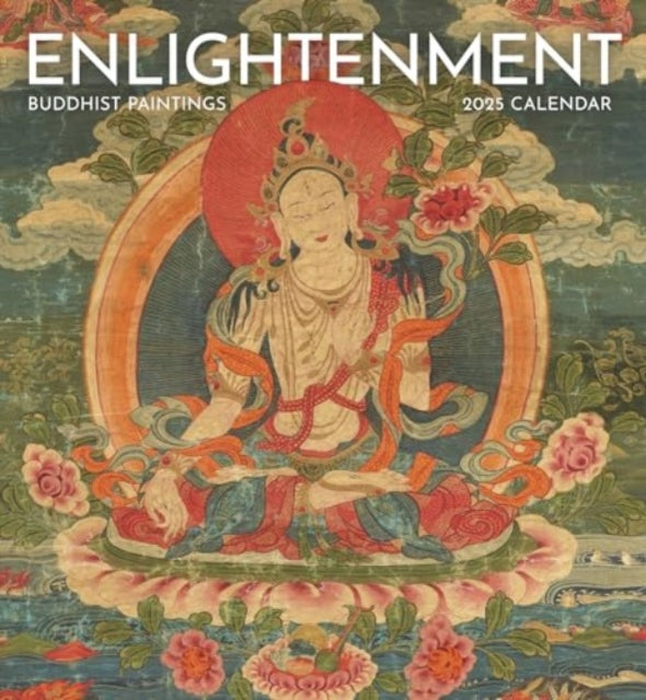 Enlightenment: Buddhist Paintings 2025 Wall Calendar-9781087509372