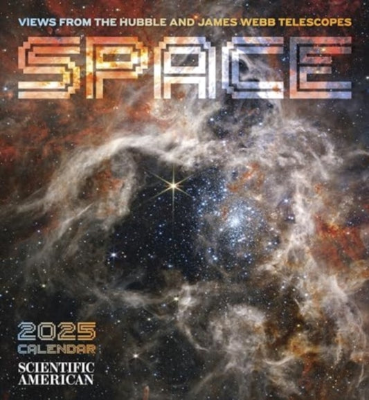Space: Views from the Hubble and James Webb Telescopes 2025 Wall Calendar-9781087509426