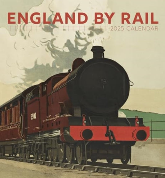 England by Rail 2025 Wall Calendar-9781087509440
