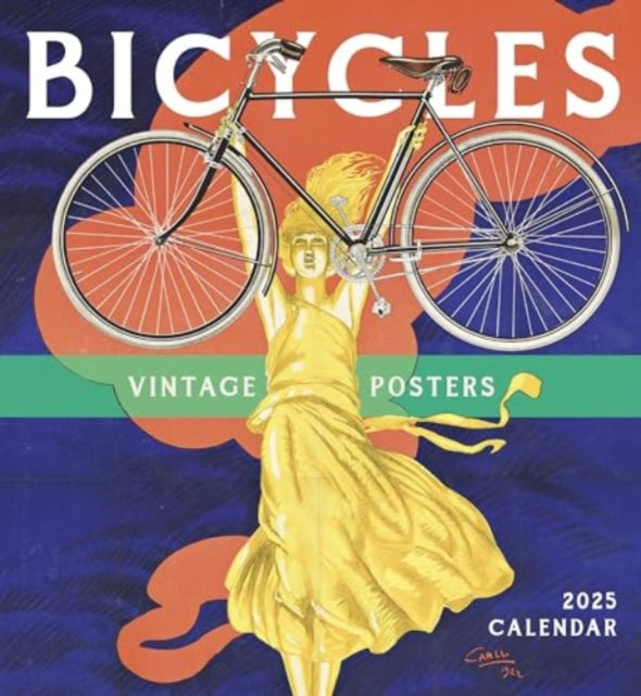 Bicycles: Vintage Posters 2025 Wall Calendar-9781087509501