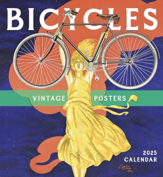 Bicycles: Vintage Posters 2025 Wall Calendar-9781087509501