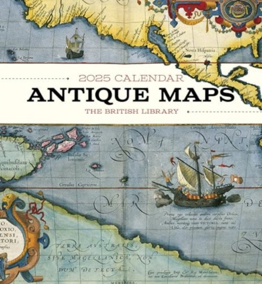 Antique Maps 2025 Wall Calendar-9781087509525