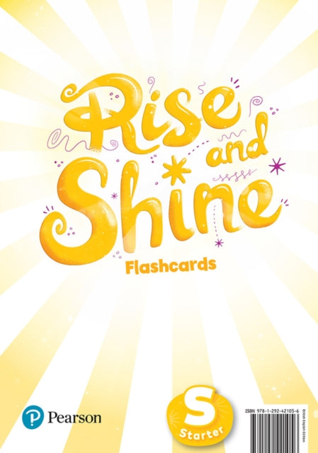 Rise and Shine Starter Flashcards-9781292421056
