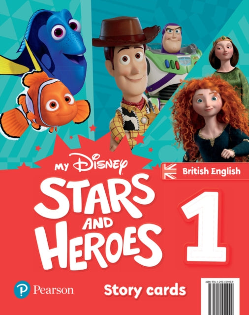 My Disney Stars and Heroes British Edition Level 1 Story Cards-9781292451909