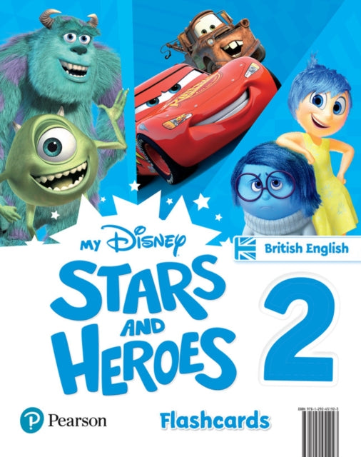 My Disney Stars and Heroes British Edition Level 2 Flashcards-9781292451923