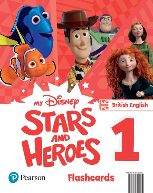 My Disney Stars and Heroes British Edition Level 1 Flashcards-9781292720234
