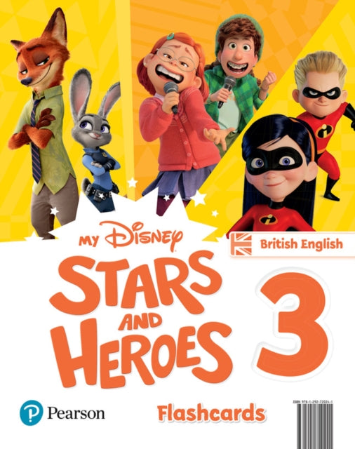 My Disney Stars and Heroes British Edition Level 3 Flashcards-9781292720241