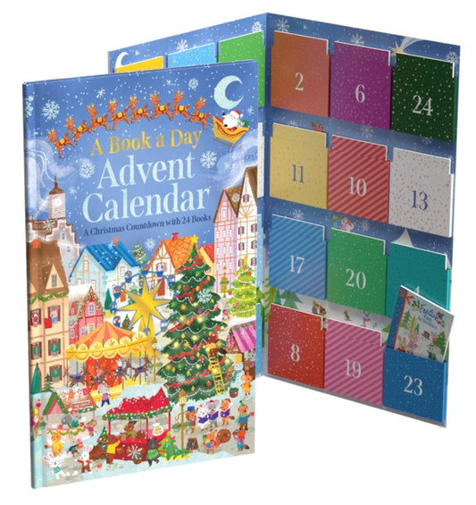 A Book a Day Advent Calendar : A Christmas Countdown with 24 Books-9781398837669