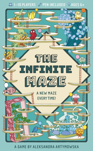 The Infinite Maze : A New Maze Every Time!-9781399612609