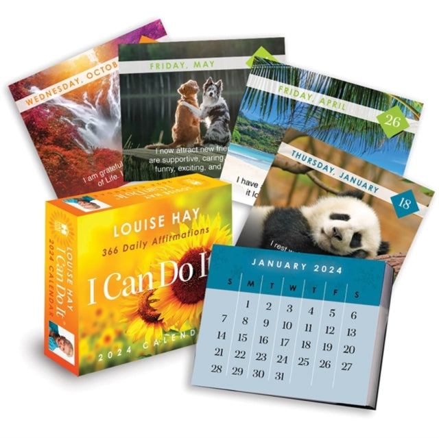 I Can Do Itr 2024 Calendar : 366 Daily Affirmations-9781401971502