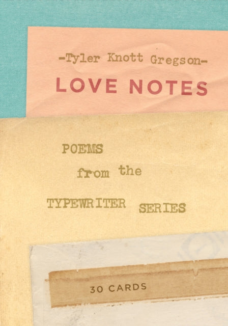 Love Notes: 30 Cards (Postcard Book) : Poems from the Typewriter Series-9781419722141
