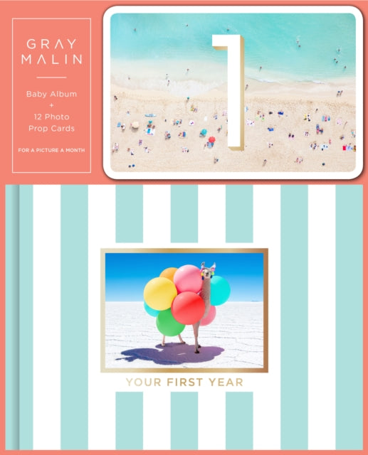 Gray Malin: Baby Album and 12 Photo Prop Cards (Boxed Set)-9781419743771