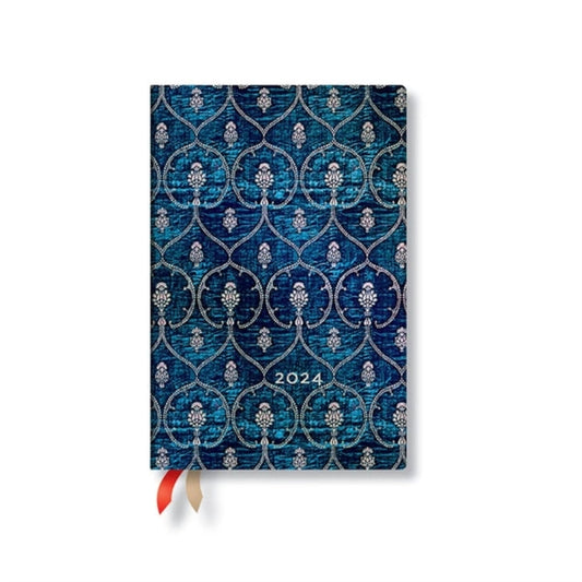 Blue Velvet Mini Verso 12-month Dayplanner 2024-9781439704288