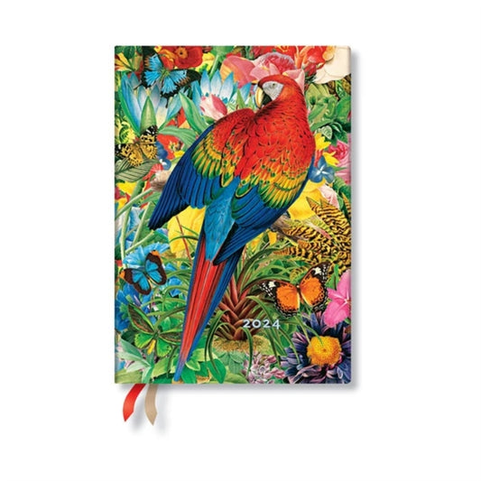 Tropical Garden (Nature Montages) Midi 12-month Dayplanner 2024-9781439704554