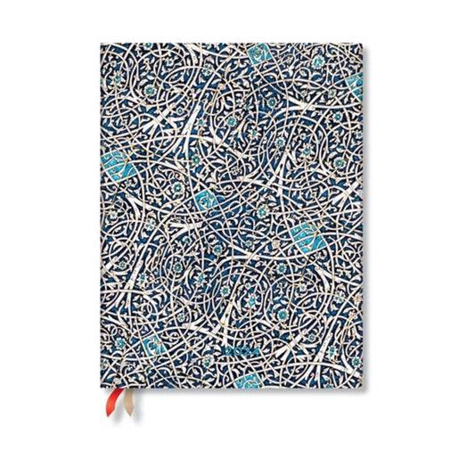Granada Turquoise (Moorish Mosaic) Ultra Horizontal 12-month Dayplanner 2024 (Elastic Band Closure)-9781439704967
