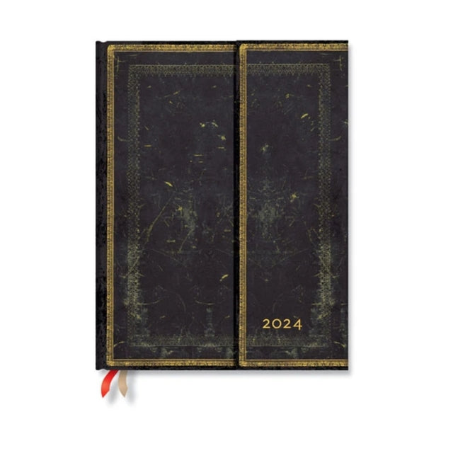 Arabica (Old Leather Collection) Ultra Verso 12-month Dayplanner 2024-9781439705063