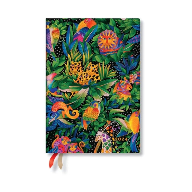 Jungle Song (Whimsical Creations) Midi 12-month Dayplanner 2024-9781439705254