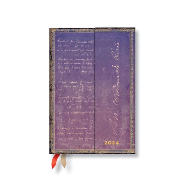 Marie Curie, Science of Radioactivity (Embellished Manuscripts Collection) Mini 12-month Day-at-a-Time Dayplanner 2024-9781439706473