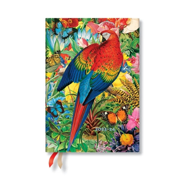 Tropical Garden (Nature Montages) Midi 18-month Dayplanner 2024-9781439794937