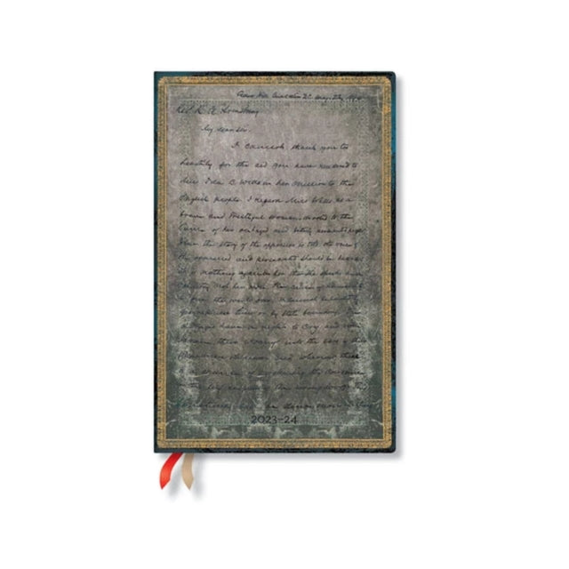 Frederick Douglass, Letter for Civil Rights (Embellished Manuscripts Collection) Maxi 18-month Dayplanner 2024-9781439795064