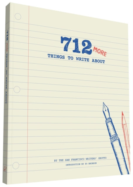 712 More Things to Write About-9781452132631