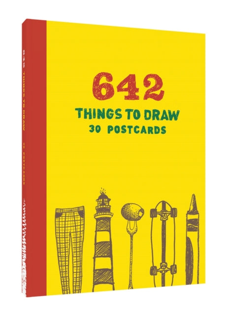 642 Things to Draw: 30 Postcards-9781452147390