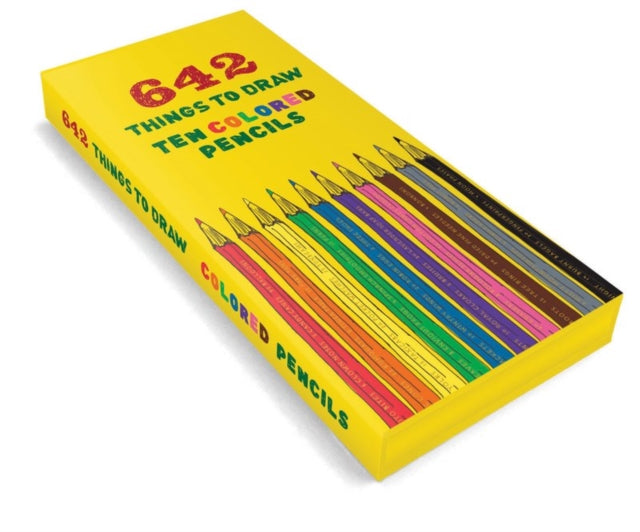 642 Things to Draw Colored Pencils-9781452156903
