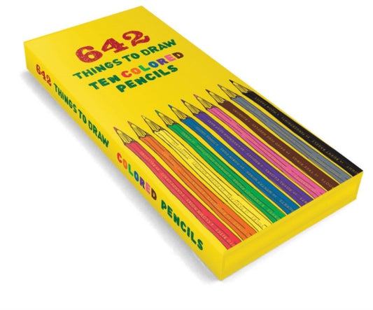 642 Things to Draw Colored Pencils-9781452156903