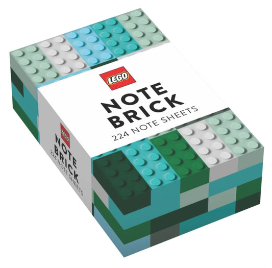 LEGOr Note Brick (Blue-Green)-9781452179698