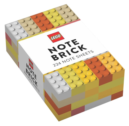 LEGOr Note Brick (Yellow-Orange)-9781452180397