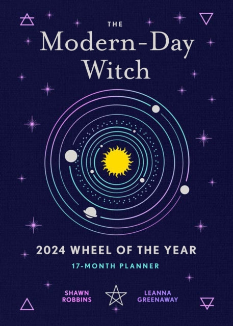 Modern-Day Witch 2024 Wheel of the Year 17-Month Planner-9781454949091