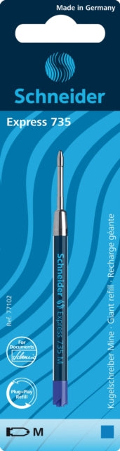 EXPRESS 735 REFILL M BLUE-9781472609625